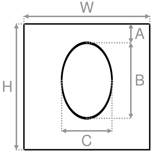 Photo specification diagram